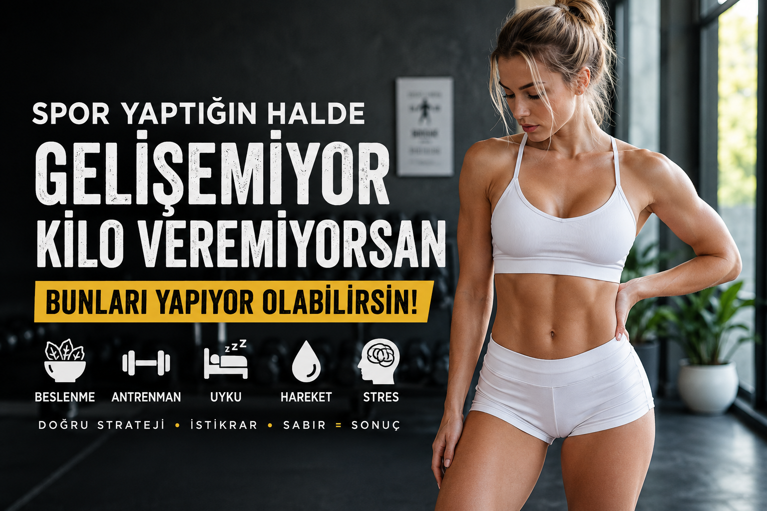 Spor Yaptığı Halde Gelişemeyen ve Kilo Veremeyenler Ne Yapmalı?