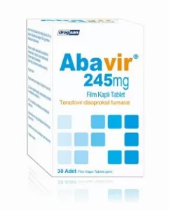 ABAVIR 245 MG 30 FILM KAPLI TABLET