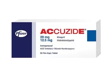 ACCUZIDE 20 MG/12,5 MG 30 FILM TABLET