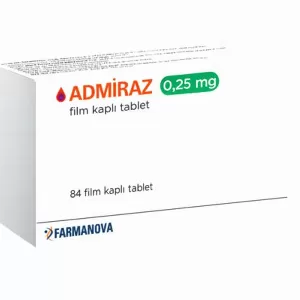 ADMIRAZ 2 MG FILM KAPLI TABLET (28 TABLET)