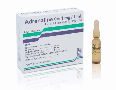 ADRENALIN 1 MG/1 ML ENJEKSIYONLUK COZELTI, 100 AMPUL