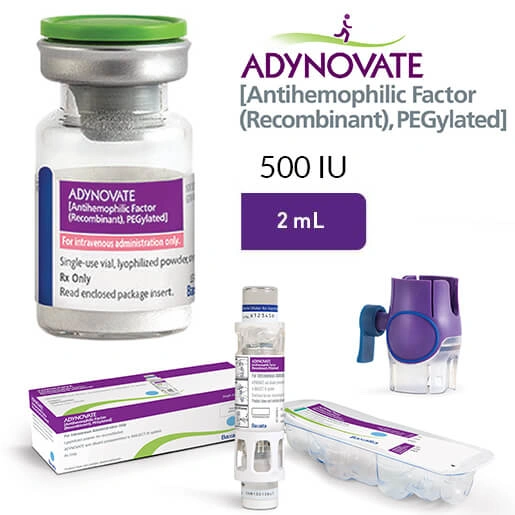 ADYNOVATE 500 IU/2ML IV ENJEKSIYONLUK COZELTI HAZIRLAMAK ICIN LIYOFILIZE TOZ VE COZUCU (1
FLAKON)