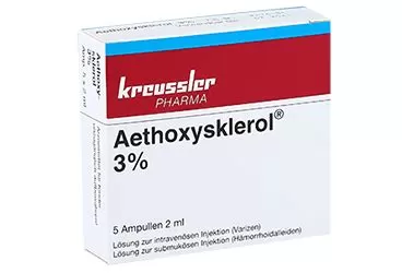 AETHOXYSKLEROL % 3 I.V. ENJEKSIYONLUK COZELTI ICEREN AMPUL ( 2 ML X 6 AMPUL )