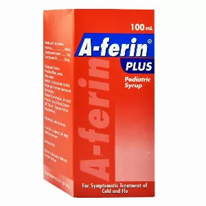 A-FERIN PLUS 1 MG+15 MG+160MG/5 ML PEDIYATRIK SURUP (100 ML)