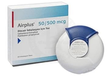 AIRPLUS 50/250 MCG DISCAIR INHALASYON ICIN TOZ 60 DOZ