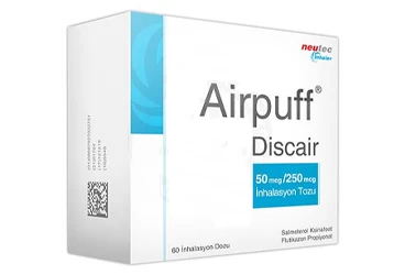 AIRPUFF 25 MCG/125 MCG AEROSOL INHALASYONU , SUSPANSIYON (120 DOZ)