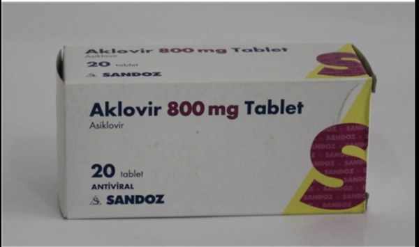 AKLOVIR 800 MG 20 TABLET