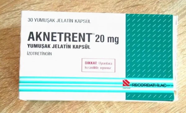 AKNETRENT 20 MG YUMUŞAK JELATİN 30 KAPSÜL