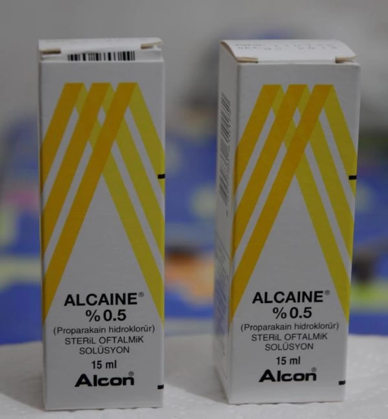 ALCAINE %0,5 MG GOZ DAMLASI, COZELTI (15 ML)