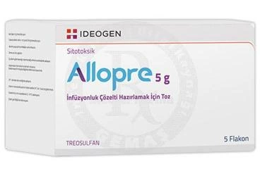 ALLOPRE 5 G INFUZYONLUK COZELTI HAZIRLAMAK ICIN TOZ (5 FLAKON)