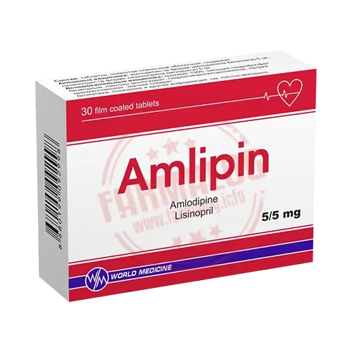AMLİPİN 5 MG/5 MG FİLM KAPLI TABLET (30 TABLET)