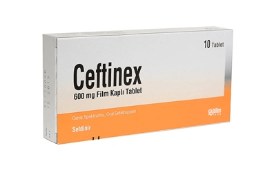CEFTINEX 600 MG 10 FILM KAPLI TABLET