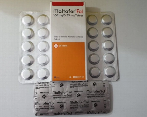 MALTOFER FOL 100 MG / 0.35 MG 30 TABLET